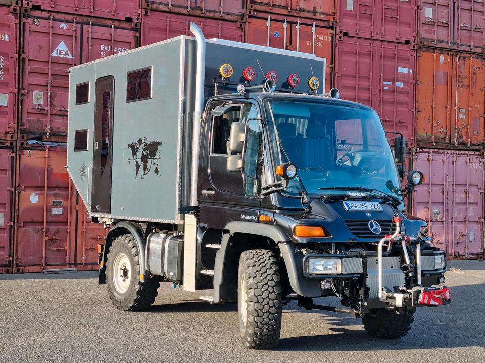 Unimog U300 Wohnmobil Camper Mercedes-Benz 405 U 300 400 Expeditionsfahrzeug Expeditionsmobil - קרוואן: תמונה 1 Unimog U300 Wohnmobil Camper Mercedes-Benz 405 U 300 400 Expeditionsfahrzeug Expeditionsmobil - קרוואן: תמונה 1