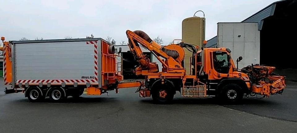 Unimog U527 mit Mulag Saugmähkombination SB 600 MFK 600 Abschiebewagen Mercedes-Benz Böschungsmäher Böschungsmulcher Hangmäher 530 U 527 535 430 405 427 Abschieber Mähanhänger Dücker - כלי רכב עירוני/ מיוחד: תמונה 3 Unimog U527 mit Mulag Saugmähkombination SB 600 MFK 600 Abschiebewagen Mercedes-Benz Böschungsmäher Böschungsmulcher Hangmäher 530 U 527 535 430 405 427 Abschieber Mähanhänger Dücker - כלי רכב עירוני/ מיוחד: תמונה 3