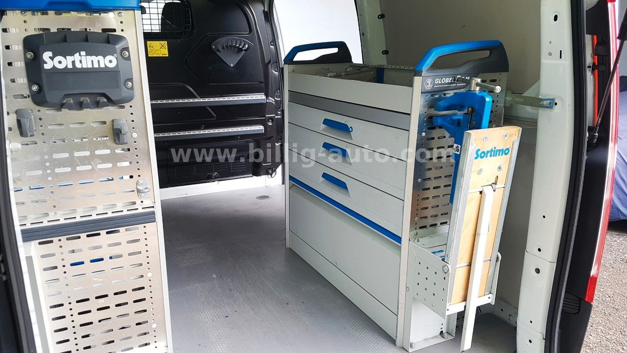 כלי רכב מסחרי קטן Ford Transit Custom Sortimo Werkstatt 1.Hd Scheckheft: תמונה 16