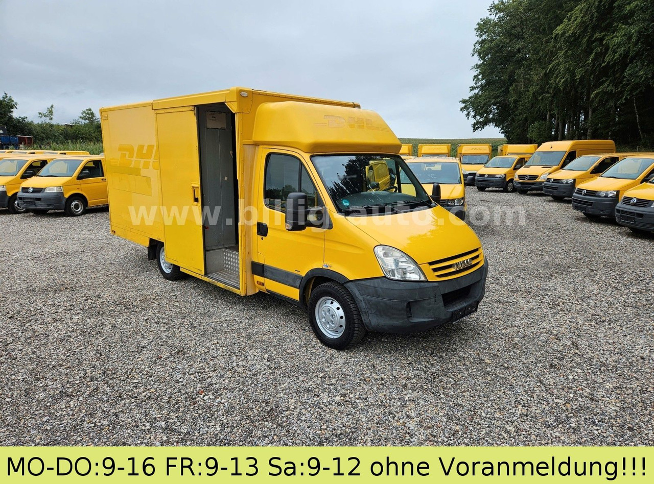 Iveco Daily 1.Hd Koffer Regale Integralkoffer DHL POST - כלי רכב מסחרי עם תיבה: תמונה 1 Iveco Daily 1.Hd Koffer Regale Integralkoffer DHL POST - כלי רכב מסחרי עם תיבה: תמונה 1