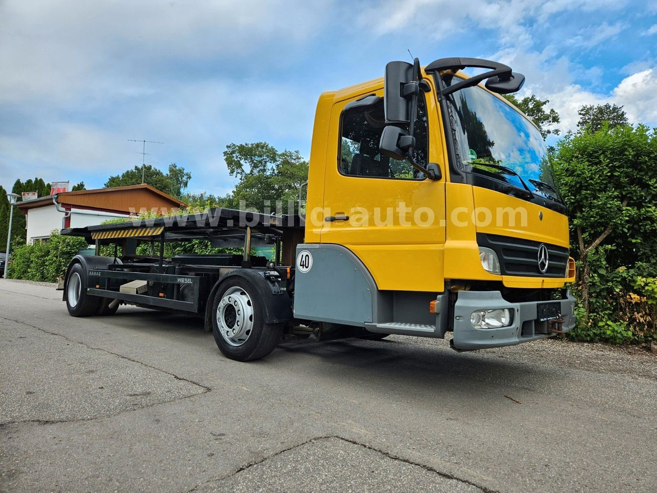 Mercedes-Benz Kamag * WBH 25 * Wiesel * Umsetzer * Sattelkupp. - מוביל מכולות/ משאית החלפת גוף: תמונה 1 Mercedes-Benz Kamag * WBH 25 * Wiesel * Umsetzer * Sattelkupp. - מוביל מכולות/ משאית החלפת גוף: תמונה 1