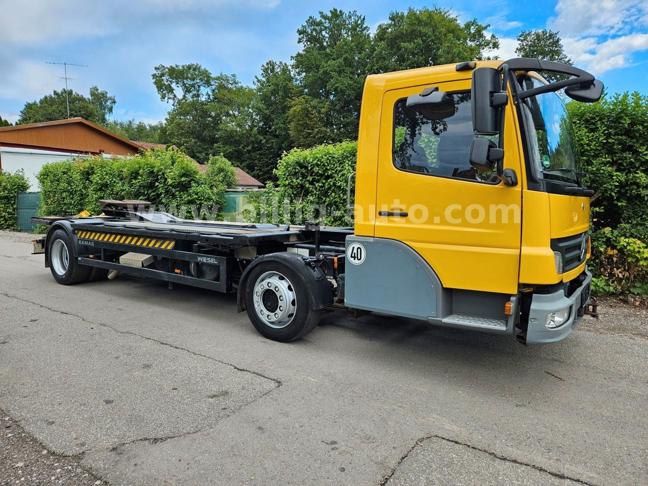 Mercedes-Benz Kamag * WBH 25 * Wiesel * Umsetzer * Sattelkupp. - משאית עם שלדת תא: תמונה 3 Mercedes-Benz Kamag * WBH 25 * Wiesel * Umsetzer * Sattelkupp. - משאית עם שלדת תא: תמונה 3