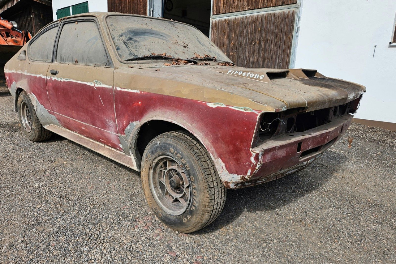 Opel Kadett C Rallye 2.0E Coupe Scheunenfund - מכונית: תמונה 1 Opel Kadett C Rallye 2.0E Coupe Scheunenfund - מכונית: תמונה 1