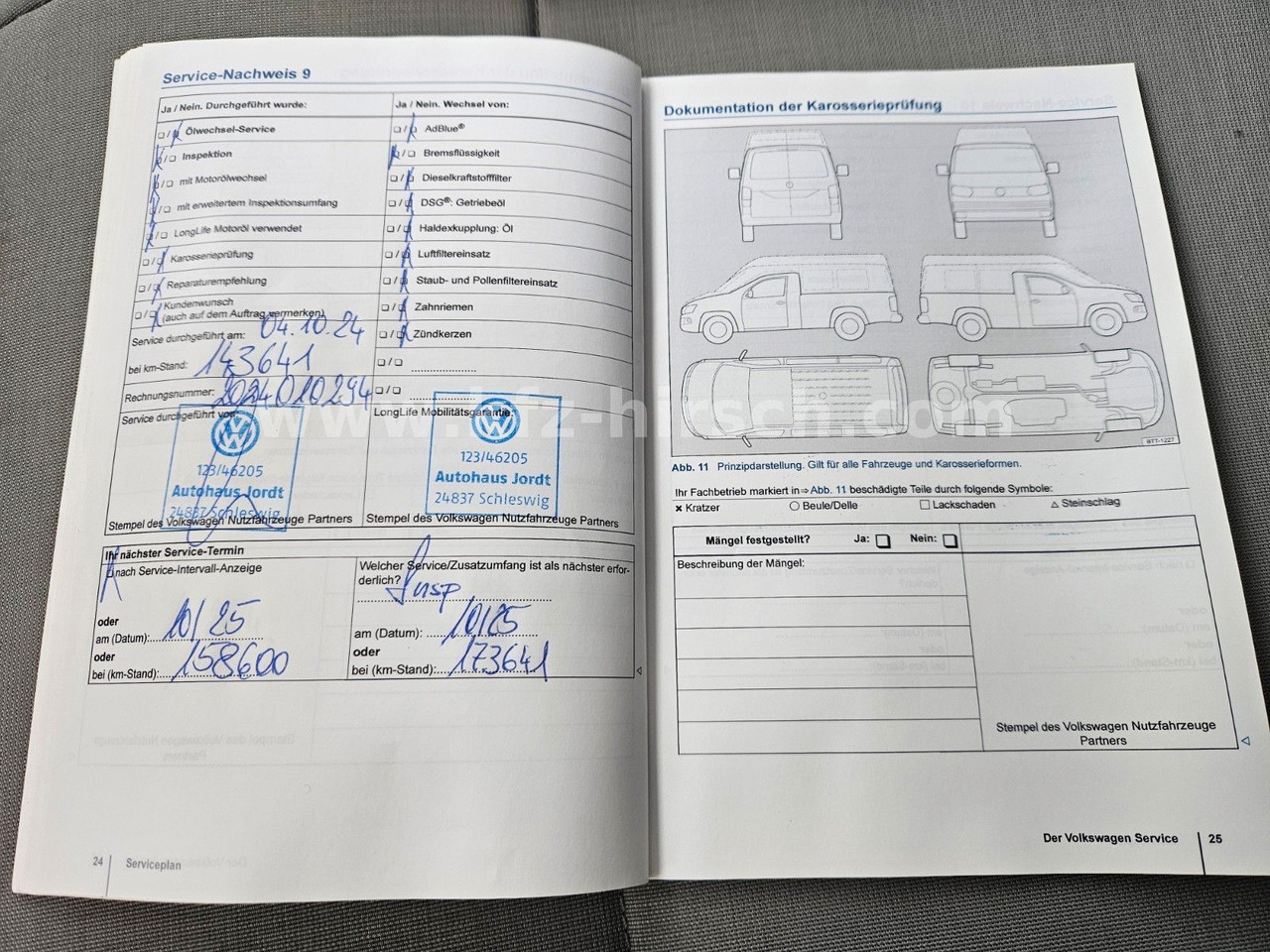 כלי רכב מסחרי עם לוח Volkswagen T6 Transporter 2.0TDI 2xSchiebetüre Werkstattgf.: תמונה 12