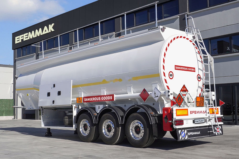 EFEMMAK E.FAST.GN.38.5 ADR Aluminum Fuel Trailer - סמיטריילר מכל: תמונה 2 EFEMMAK E.FAST.GN.38.5 ADR Aluminum Fuel Trailer - סמיטריילר מכל: תמונה 2