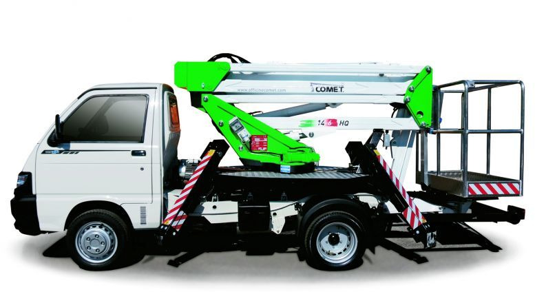 COMET Eurosky 14|2| 6 HQ JIB 14m zamontowany na Piaggio Porter Maxxi - פלטפורמה אווירית מותקנת על משאית: תמונה 1 COMET Eurosky 14|2| 6 HQ JIB 14m zamontowany na Piaggio Porter Maxxi - פלטפורמה אווירית מותקנת על משאית: תמונה 1