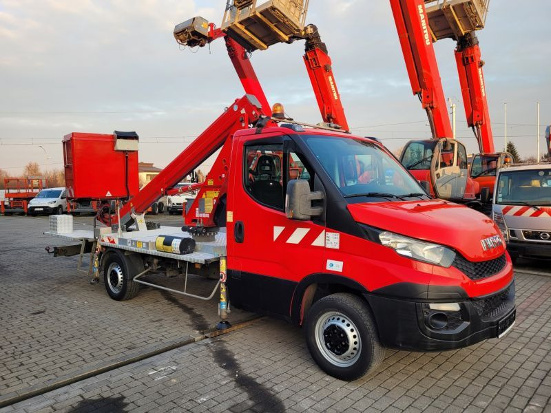 Iveco Daily 35S12 podnośnik koszowy 16 m GSR E169TR - פלטפורמה אווירית מותקנת על משאית: תמונה 2 Iveco Daily 35S12 podnośnik koszowy 16 m GSR E169TR - פלטפורמה אווירית מותקנת על משאית: תמונה 2
