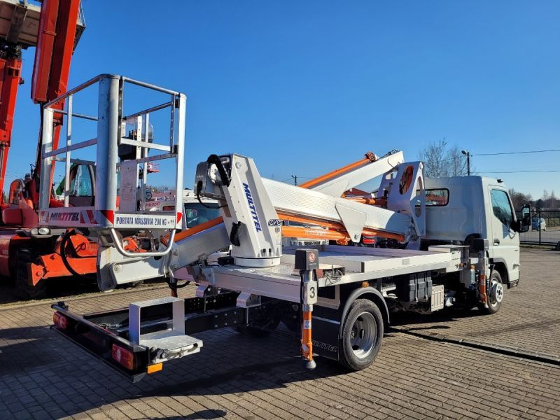 Mitsubishi Canter Fuso 3C13 podnośnik koszowy 20 m Multitel MXE200 bucket truck boom lift - פלטפורמה אווירית מותקנת על משאית: תמונה 4 Mitsubishi Canter Fuso 3C13 podnośnik koszowy 20 m Multitel MXE200 bucket truck boom lift - פלטפורמה אווירית מותקנת על משאית: תמונה 4