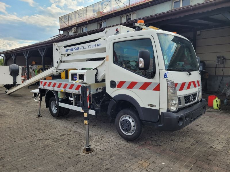 Nissan Cabstar NT400 podnośnik koszowy 20 m Oil&Steel Snake 2010 Plus - פלטפורמה אווירית מותקנת על משאית: תמונה 1 Nissan Cabstar NT400 podnośnik koszowy 20 m Oil&Steel Snake 2010 Plus - פלטפורמה אווירית מותקנת על משאית: תמונה 1