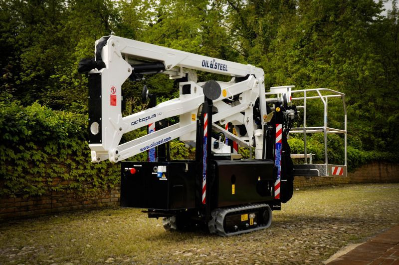 Oil&Steel Octopus 14 podnośnik koszowy na gąsienicach 14 m - במת הרמה ספיידר: תמונה 1 Oil&Steel Octopus 14 podnośnik koszowy na gąsienicach 14 m - במת הרמה ספיידר: תמונה 1