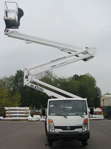 Oil&Steel Snake 2612 Plus podnośnik koszowy 26 m zamontowany na Nissan Cabstar - פלטפורמה אווירית מותקנת על משאית: תמונה 2 Oil&Steel Snake 2612 Plus podnośnik koszowy 26 m zamontowany na Nissan Cabstar - פלטפורמה אווירית מותקנת על משאית: תמונה 2