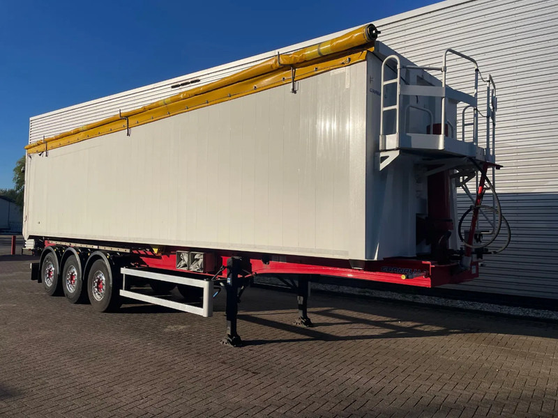 סמיטריילר עם מזהיר Granalu ALU KIPPER / APK - TUV MEI 2025 / DISC BRAKES / FRANSE DEUREN / ALU VELGEN / 55M3: תמונה 1