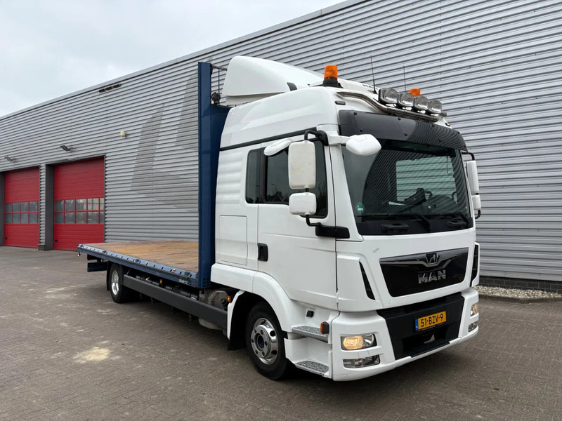 MAN TGL 8.250 / OPEN LAADBAK / SLAAP CABINE / 6 CILINDER / AUTOMAAT / APK - TUV JANUARI 2026 - משאית צד נופל/ שטוחה: תמונה 1 MAN TGL 8.250 / OPEN LAADBAK / SLAAP CABINE / 6 CILINDER / AUTOMAAT / APK - TUV JANUARI 2026 - משאית צד נופל/ שטוחה: תמונה 1