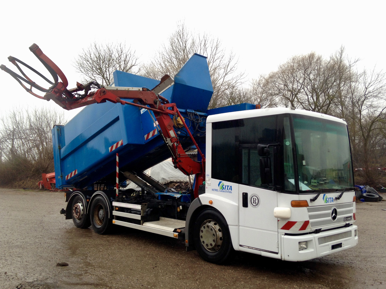 MERCEDES-BENZ ECONIC - משאית אשפה: תמונה 1 MERCEDES-BENZ ECONIC - משאית אשפה: תמונה 1