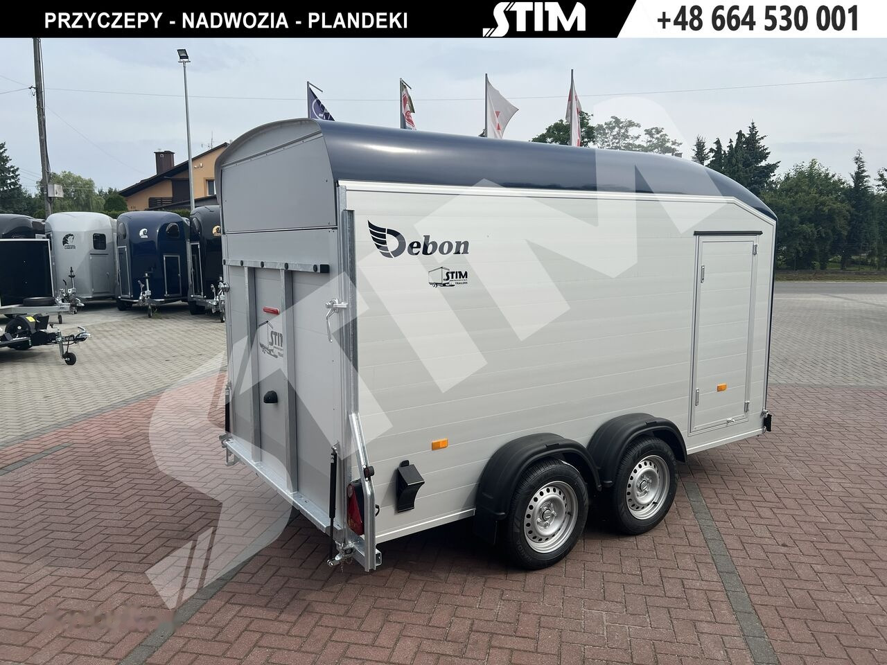 Cheval Liberté C700 - קרון נגרר בתיבה סגורה: תמונה 1 Cheval Liberté C700 - קרון נגרר בתיבה סגורה: תמונה 1