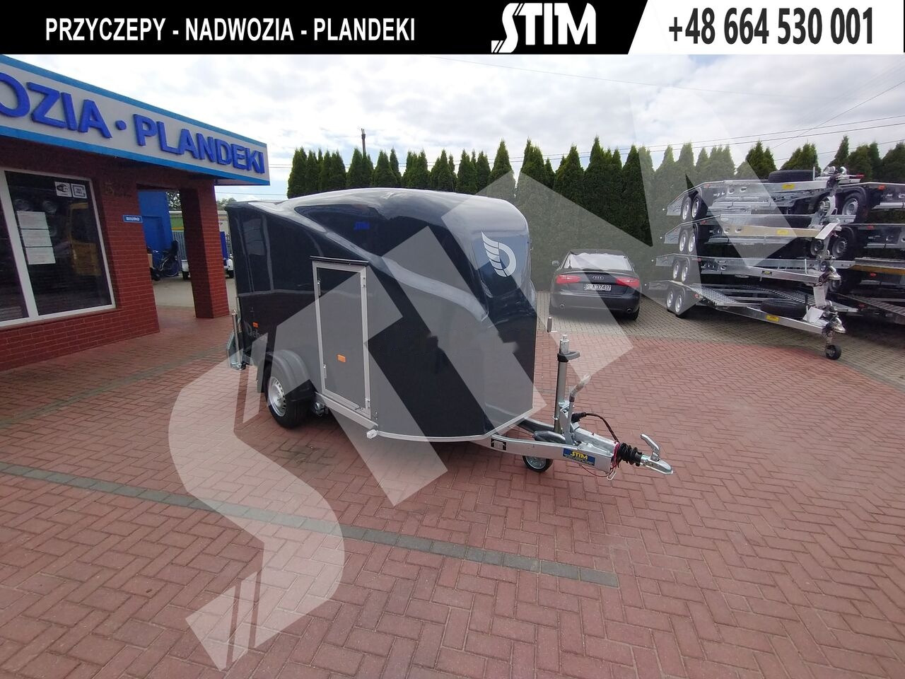 Cheval Liberté Cargo + drzwi boczne - קרון נגרר בתיבה סגורה: תמונה 4 Cheval Liberté Cargo + drzwi boczne - קרון נגרר בתיבה סגורה: תמונה 4