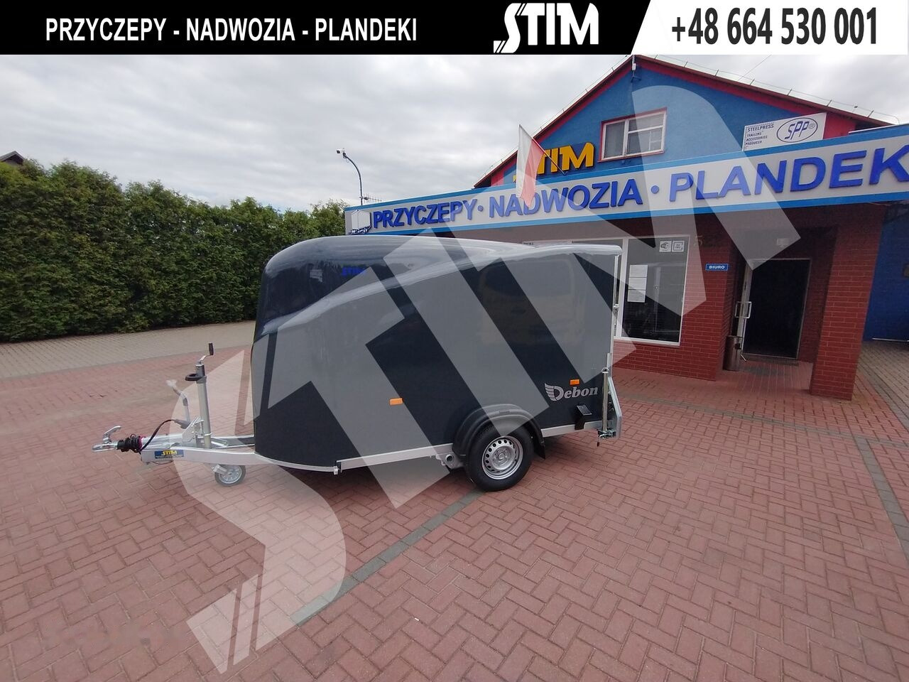 Cheval Liberté Cargo + drzwi boczne - קרון נגרר בתיבה סגורה: תמונה 1 Cheval Liberté Cargo + drzwi boczne - קרון נגרר בתיבה סגורה: תמונה 1