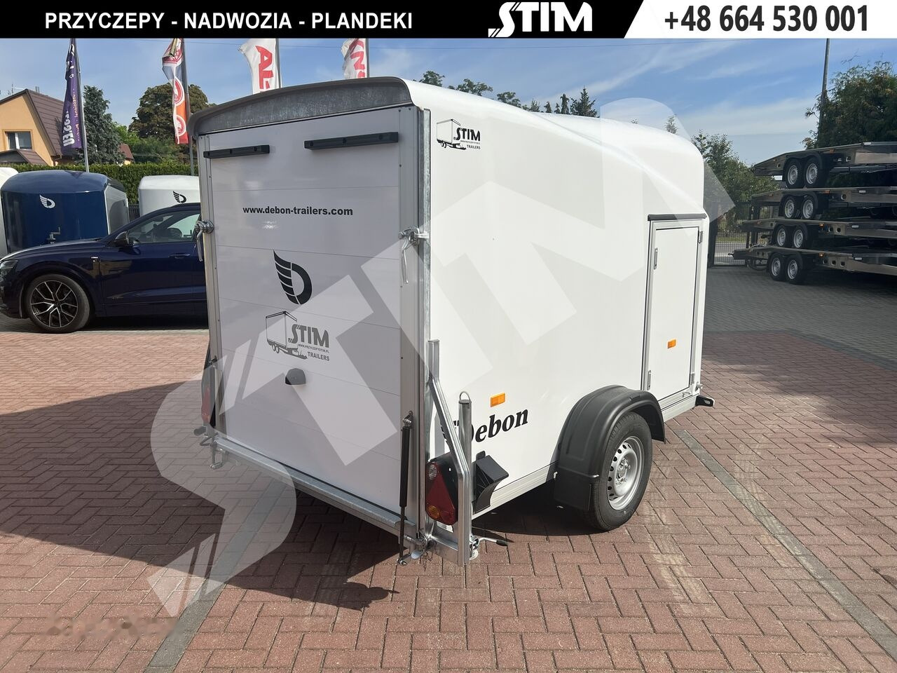 Cheval Liberté Cargo + drzwi boczne - קרון נגרר בתיבה סגורה: תמונה 5 Cheval Liberté Cargo + drzwi boczne - קרון נגרר בתיבה סגורה: תמונה 5