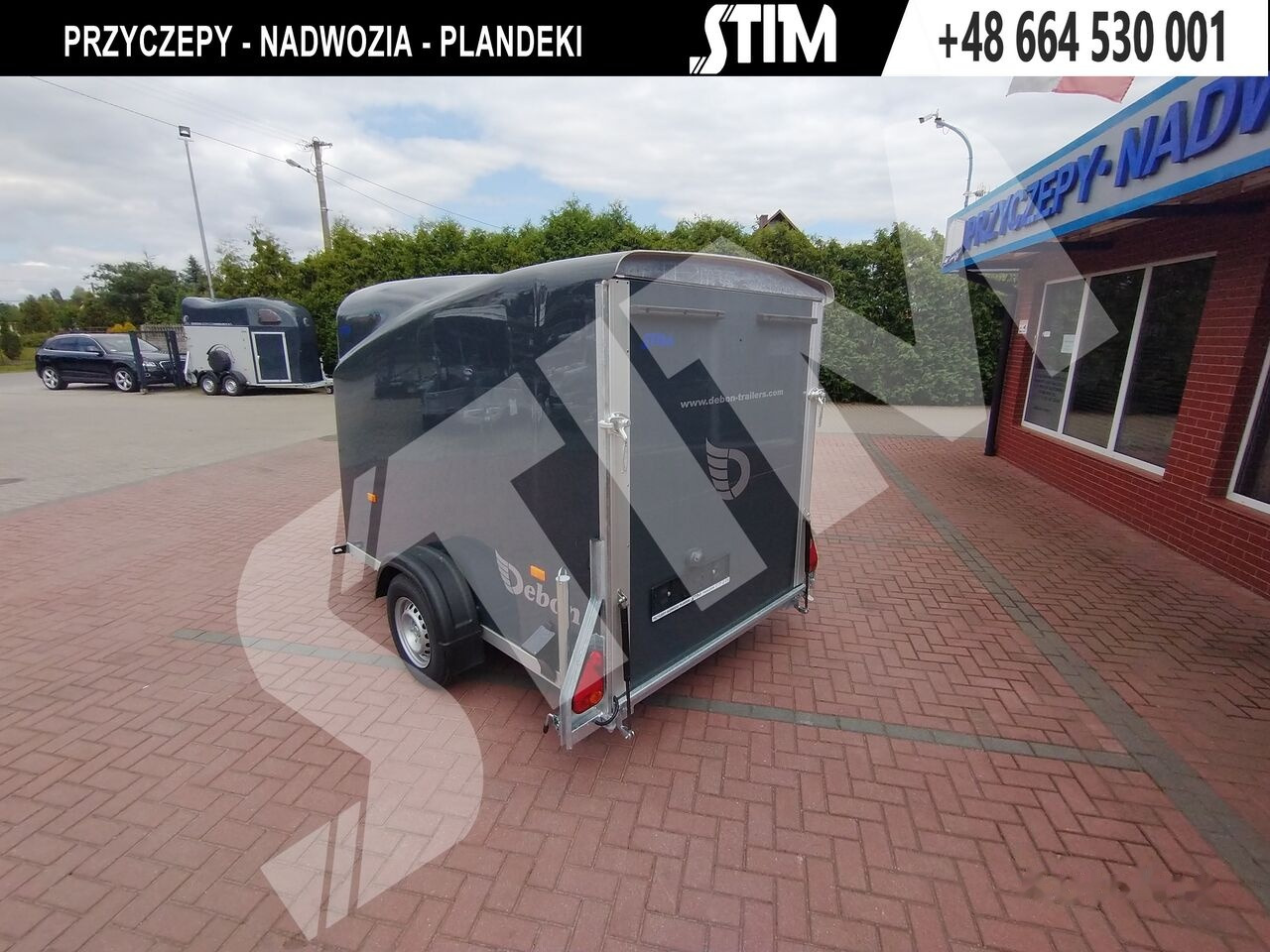 Cheval Liberté Cargo + drzwi boczne - קרון נגרר בתיבה סגורה: תמונה 2 Cheval Liberté Cargo + drzwi boczne - קרון נגרר בתיבה סגורה: תמונה 2