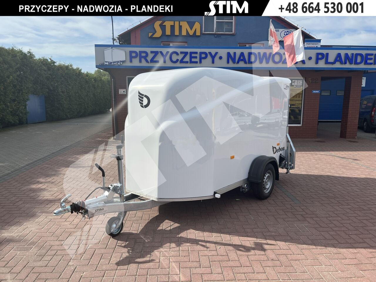 Cheval Liberté Cargo + drzwi boczne - קרון נגרר בתיבה סגורה: תמונה 2 Cheval Liberté Cargo + drzwi boczne - קרון נגרר בתיבה סגורה: תמונה 2