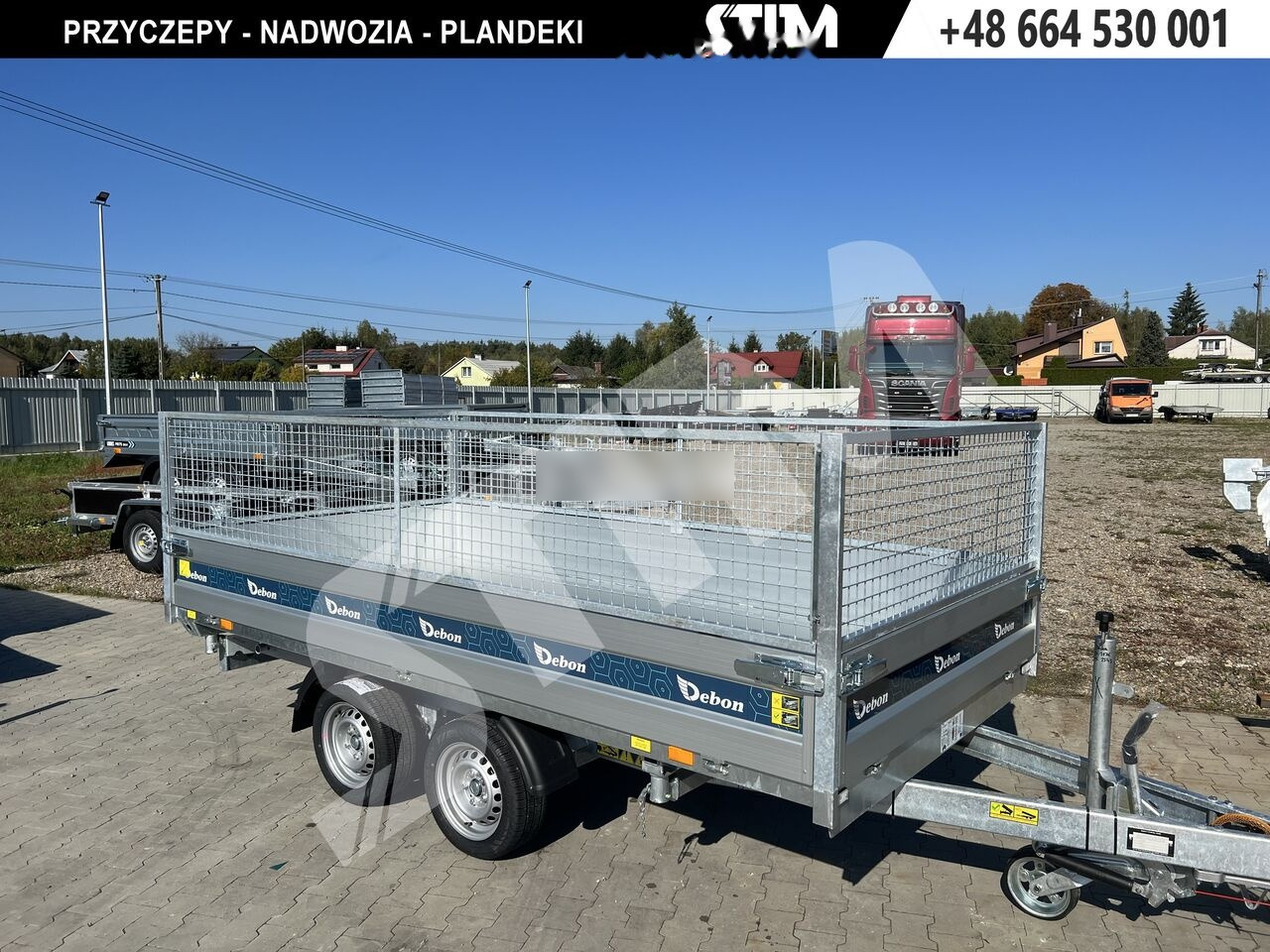 Cheval Liberté Debon, Wywrotka tórjstrona, Elektryczne sterowanie, Debon - קרון נגרר עם מזהיר: תמונה 2 Cheval Liberté Debon, Wywrotka tórjstrona, Elektryczne sterowanie, Debon - קרון נגרר עם מזהיר: תמונה 2