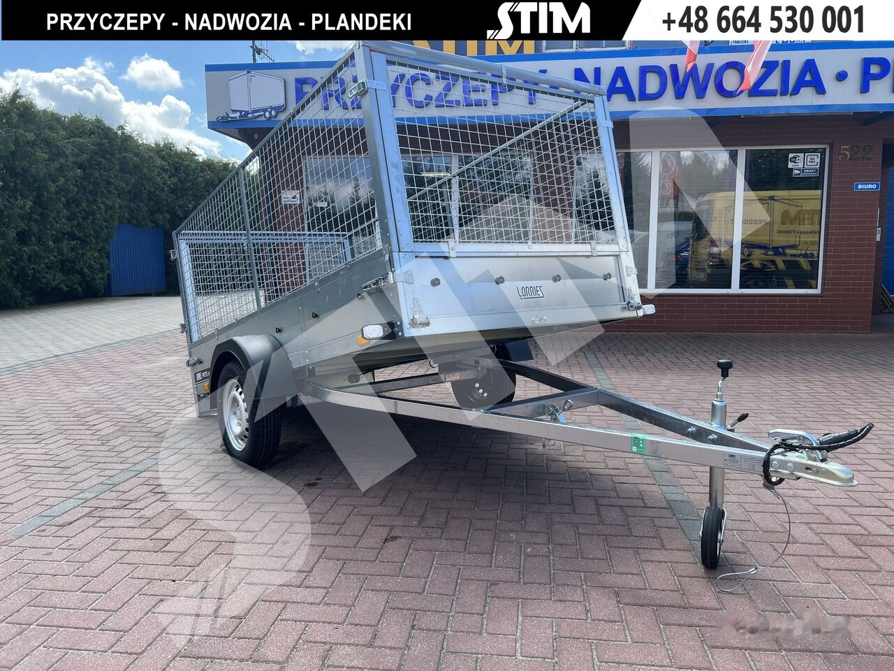חָדָשׁ קרון נגרר למכונית Lorries PU75-2613 uchylna + nadstawka: תמונה 12