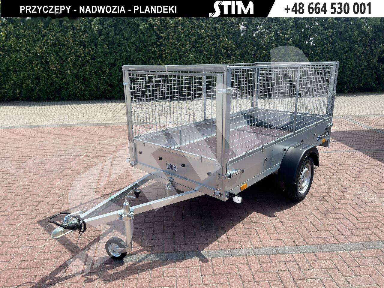 חָדָשׁ קרון נגרר למכונית Lorries PU75-2613 uchylna + nadstawka: תמונה 8