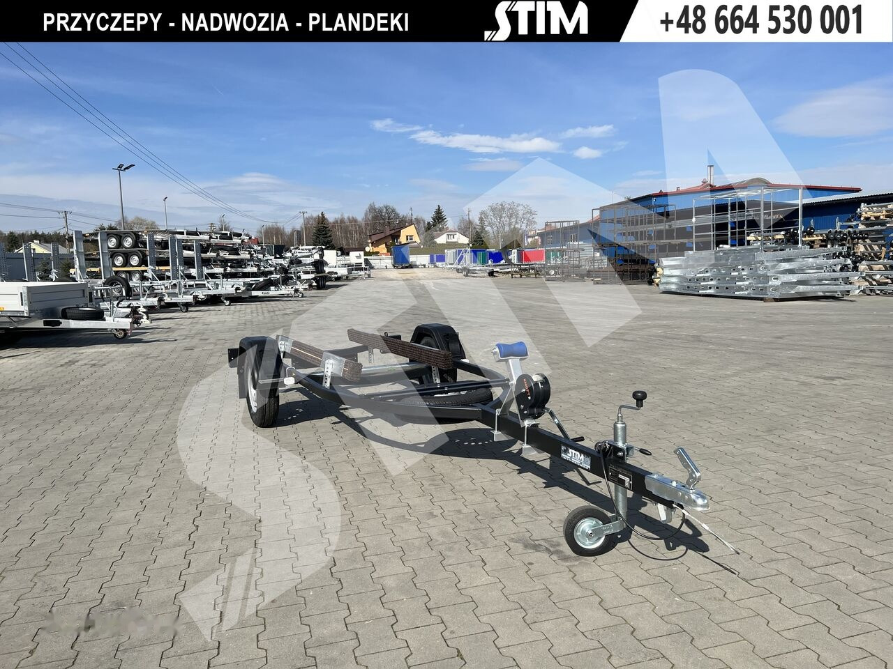 Stim L11-SW/075M Przyczepa lekka do przewozu skutera wodnego - נגרר לסירה: תמונה 2 Stim L11-SW/075M Przyczepa lekka do przewozu skutera wodnego - נגרר לסירה: תמונה 2