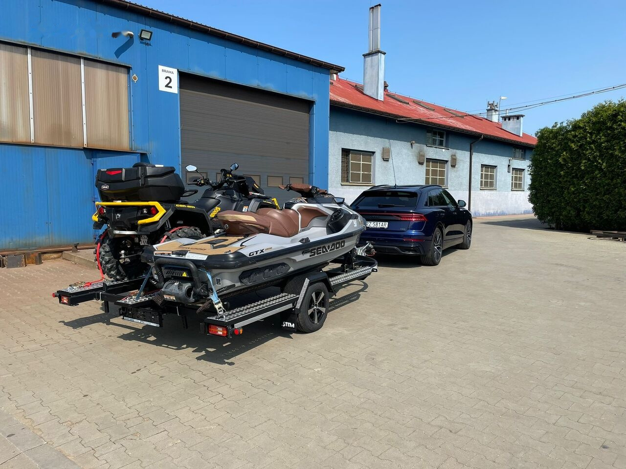 Stim L21-SWQ/1300 vr. B 2x skuter lub 2 x quad lub skuter i quad - נגרר לסירה: תמונה 3 Stim L21-SWQ/1300 vr. B 2x skuter lub 2 x quad lub skuter i quad - נגרר לסירה: תמונה 3