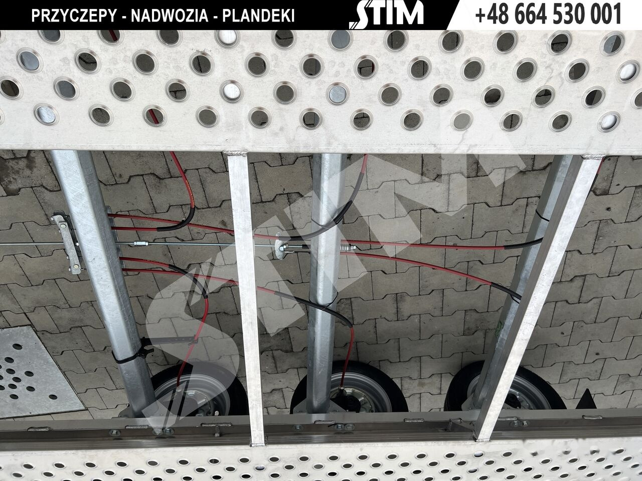 חָדָשׁ קרון נגרר בהובלה אוטומטית Stim L23/PP-TS/85-35AL - 195/50R13C: תמונה 7