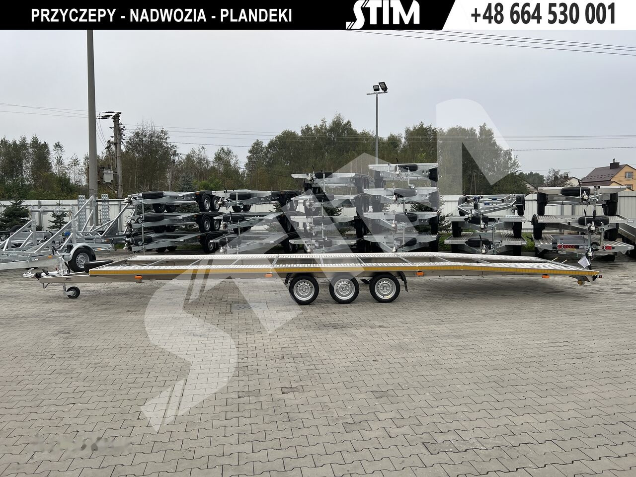 Stim L23/PP-TS/85-35AL - 195/50R13C - קרון נגרר בהובלה אוטומטית: תמונה 1 Stim L23/PP-TS/85-35AL - 195/50R13C - קרון נגרר בהובלה אוטומטית: תמונה 1
