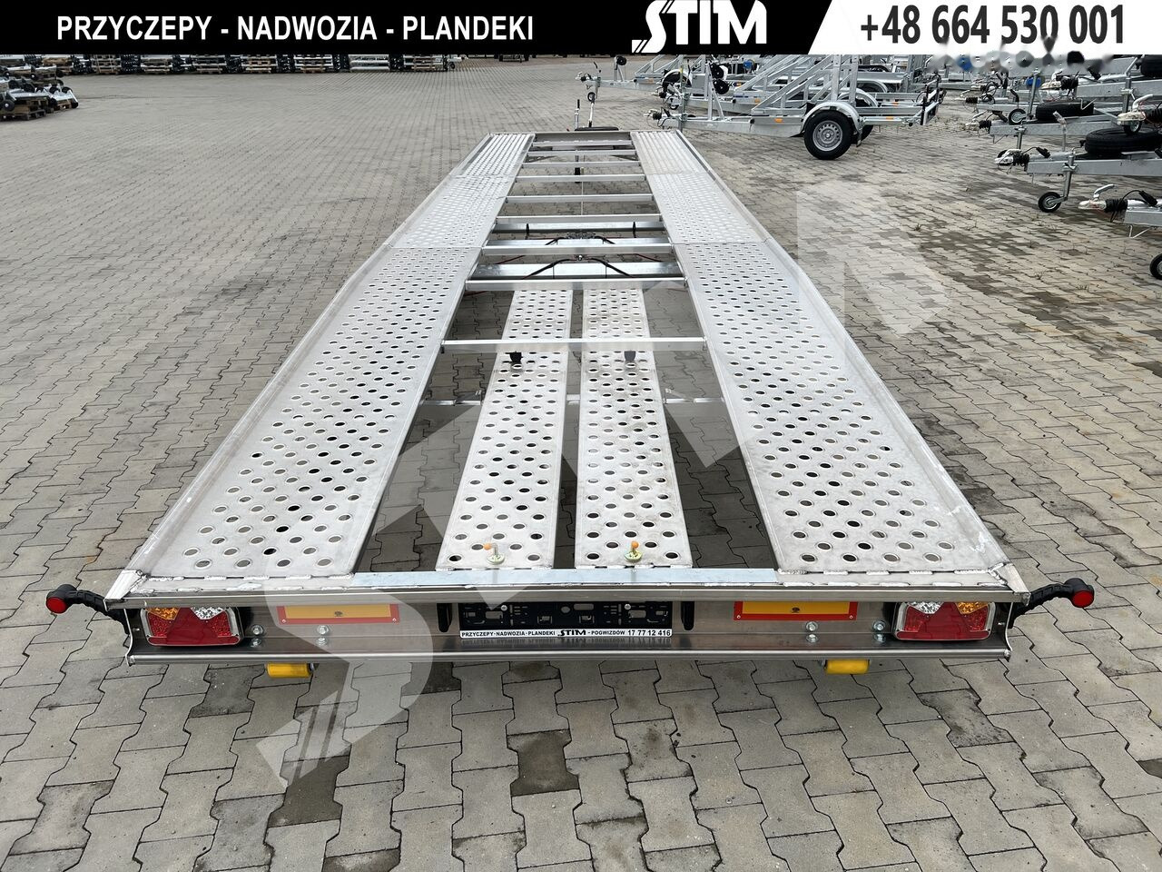 Stim L23/PP-TS/85-35AL - 195/50R13C - קרון נגרר בהובלה אוטומטית: תמונה 2 Stim L23/PP-TS/85-35AL - 195/50R13C - קרון נגרר בהובלה אוטומטית: תמונה 2