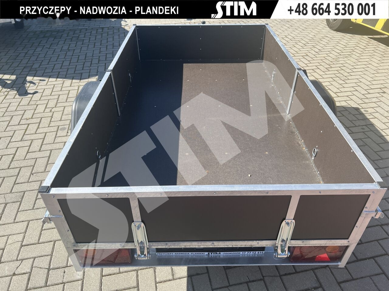 חָדָשׁ קרון נגרר למכונית Stim S11-075/2213 Zawieszenie oś skrętna: תמונה 8