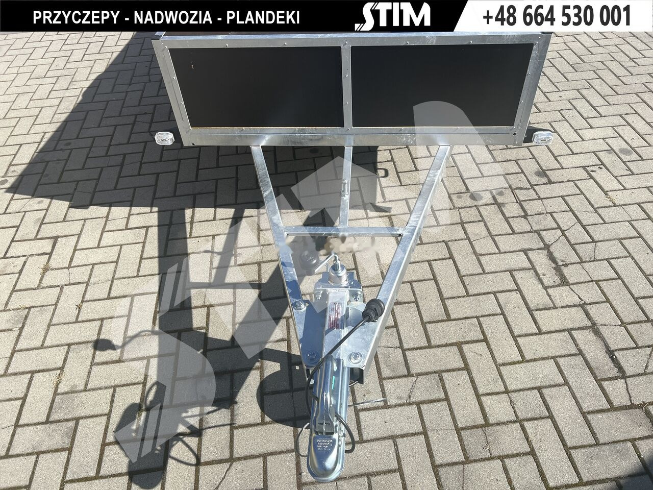 חָדָשׁ קרון נגרר למכונית Stim S11-075/2213 Zawieszenie oś skrętna: תמונה 6