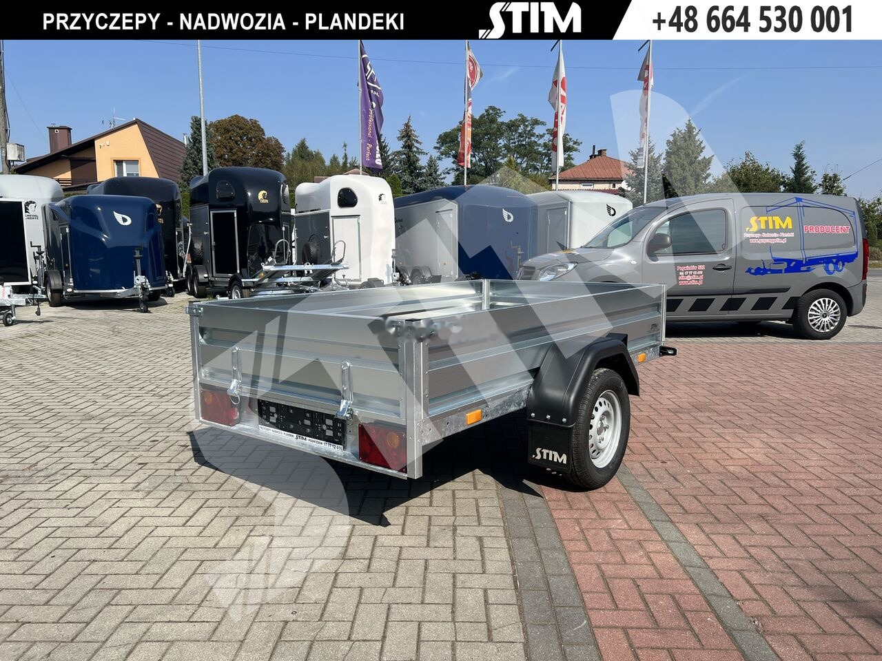 Stim S11-075/2413 - קרון נגרר למכונית: תמונה 3 Stim S11-075/2413 - קרון נגרר למכונית: תמונה 3