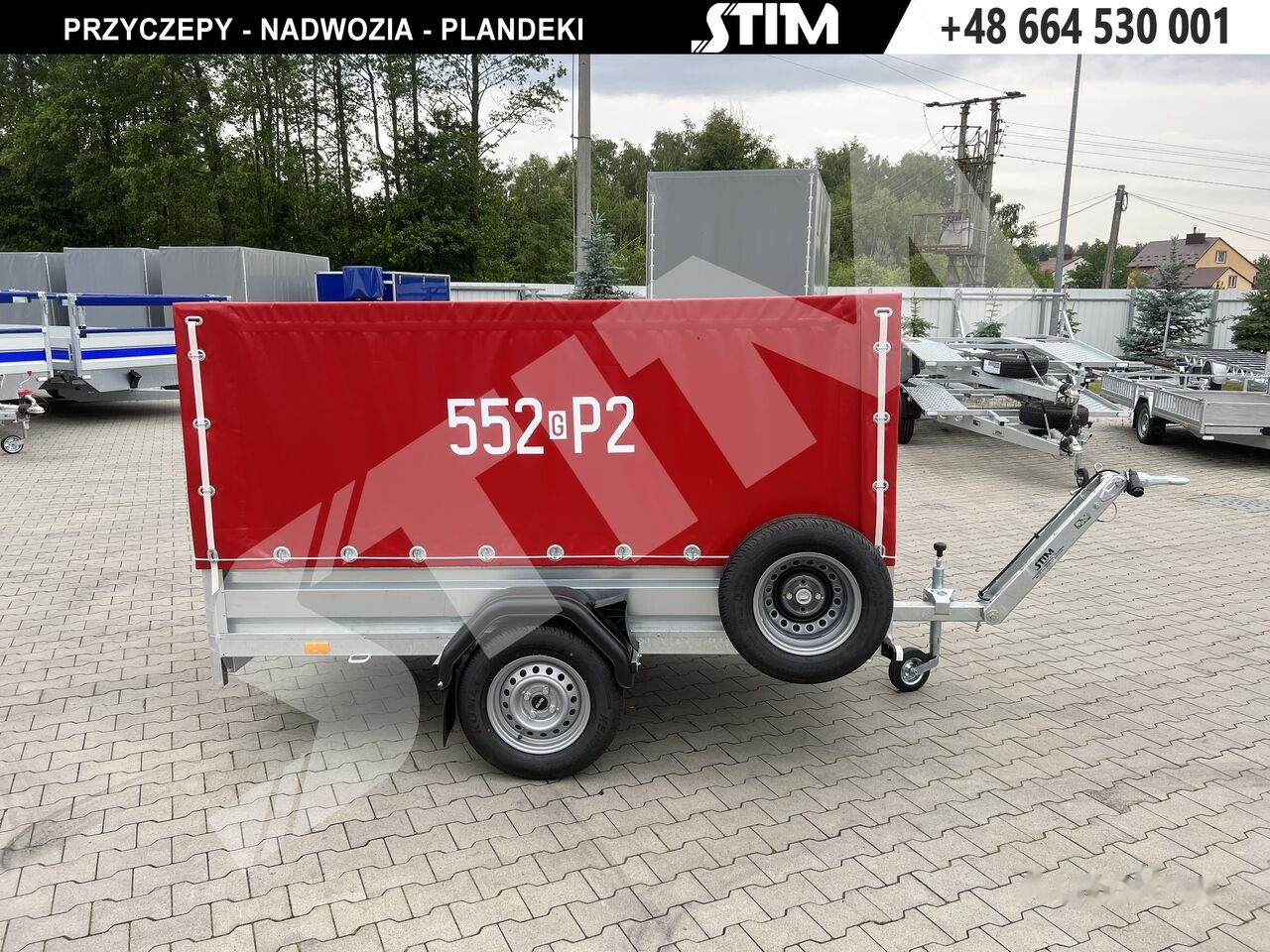 Stim S11-750/2514 dyszel regulowany - קרון נגרר למכונית: תמונה 2 Stim S11-750/2514 dyszel regulowany - קרון נגרר למכונית: תמונה 2