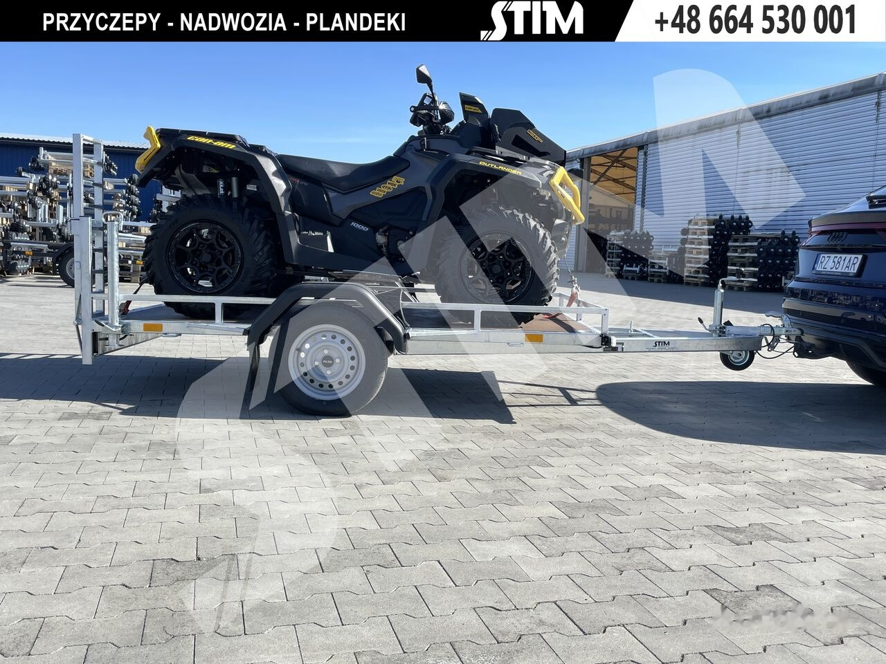 Stim S11-QT/750 - קרון נגרר למכונית: תמונה 2 Stim S11-QT/750 - קרון נגרר למכונית: תמונה 2