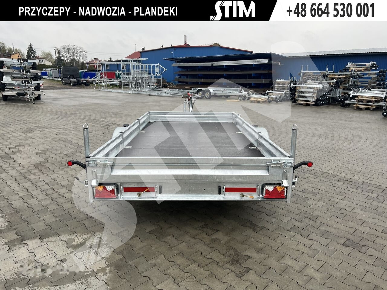 Stim S21-1,8/4020 - קרון נגרר צד נופל/ שטוח: תמונה 4 Stim S21-1,8/4020 - קרון נגרר צד נופל/ שטוח: תמונה 4