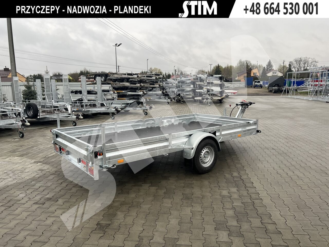 Stim S21-1,8/4020 - קרון נגרר צד נופל/ שטוח: תמונה 3 Stim S21-1,8/4020 - קרון נגרר צד נופל/ שטוח: תמונה 3