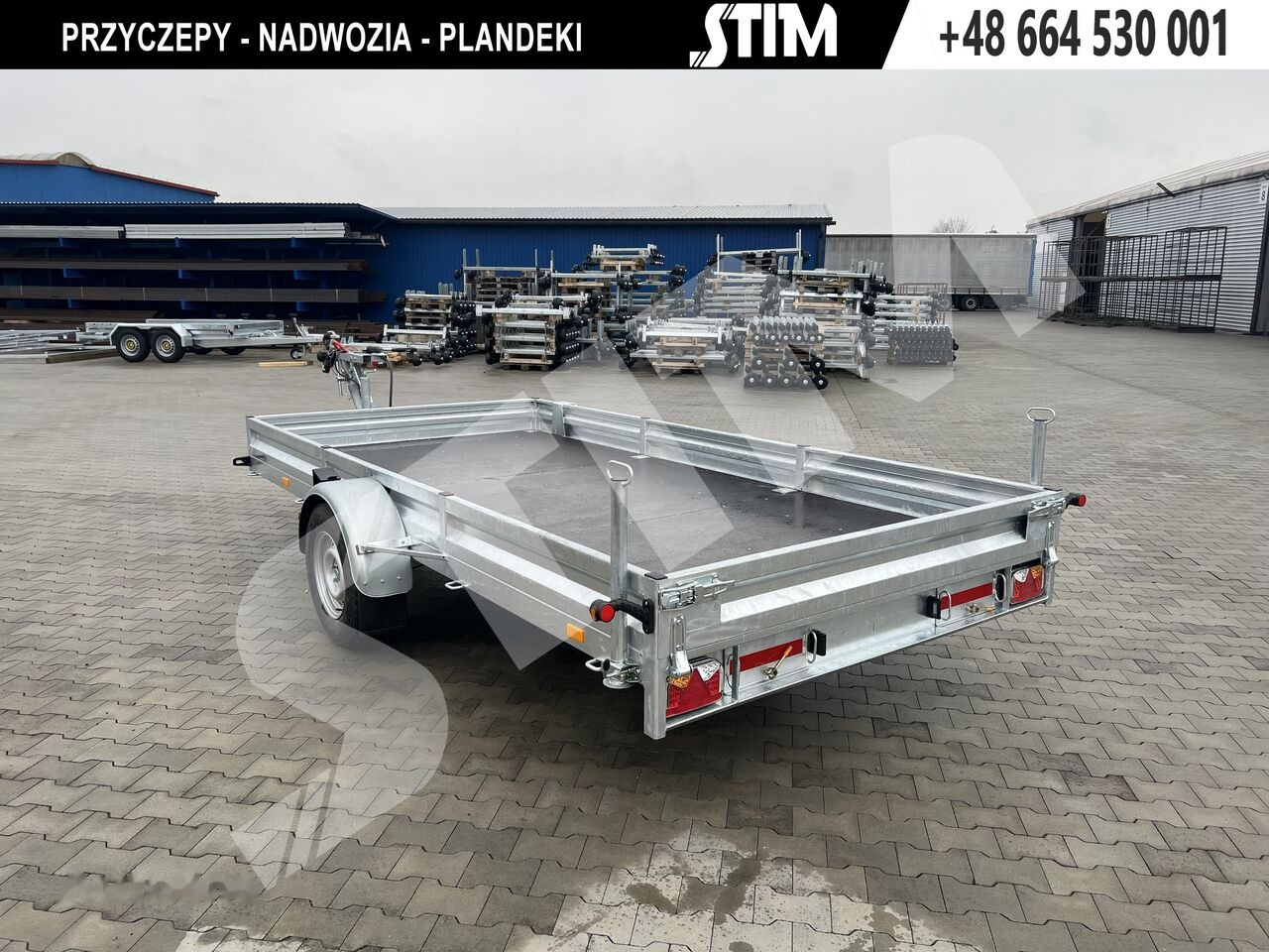 Stim S21-1,8/4020 - קרון נגרר צד נופל/ שטוח: תמונה 5 Stim S21-1,8/4020 - קרון נגרר צד נופל/ שטוח: תמונה 5