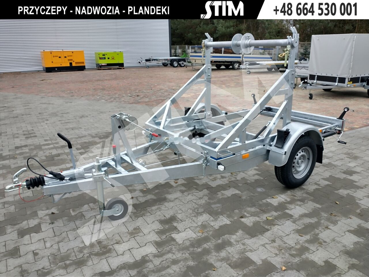 Stim S21/KB-13WR - נגרר לגלגל כבלים: תמונה 5 Stim S21/KB-13WR - נגרר לגלגל כבלים: תמונה 5
