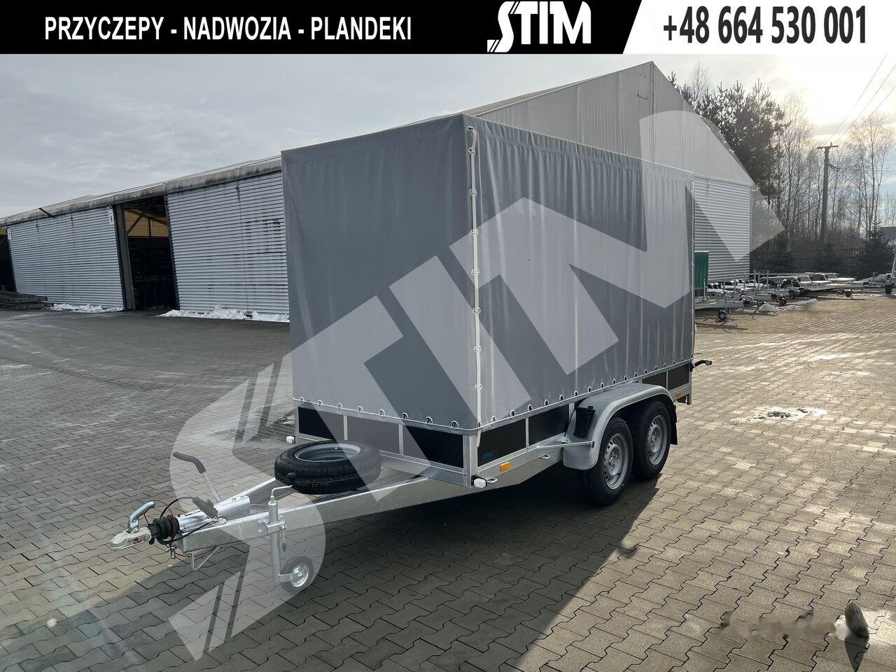 Stim S22-27/3516 - קרון נגרר עם וילונות צד: תמונה 5 Stim S22-27/3516 - קרון נגרר עם וילונות צד: תמונה 5