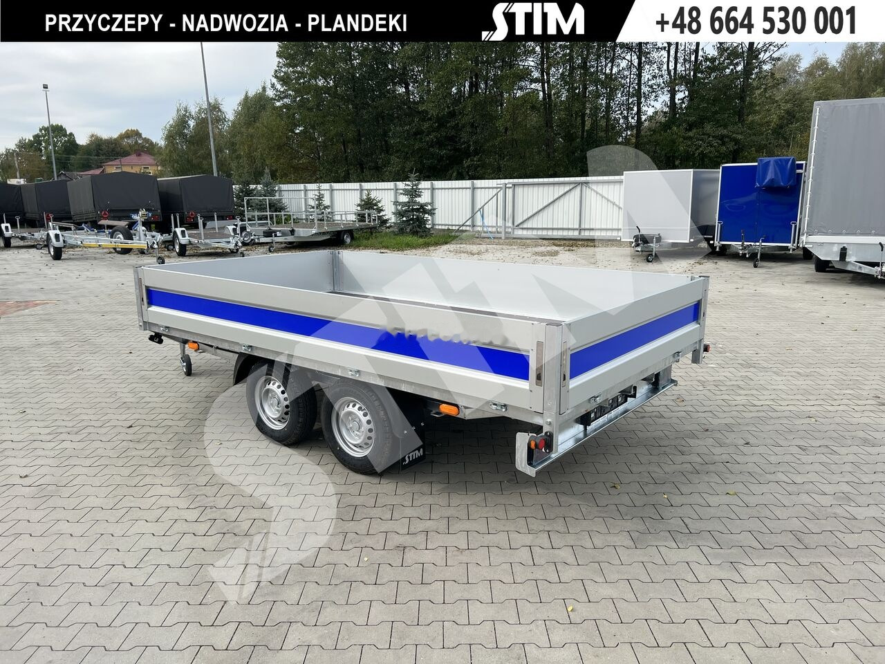 Stim S22 27/3520 - קרון נגרר צד נופל/ שטוח: תמונה 3 Stim S22 27/3520 - קרון נגרר צד נופל/ שטוח: תמונה 3