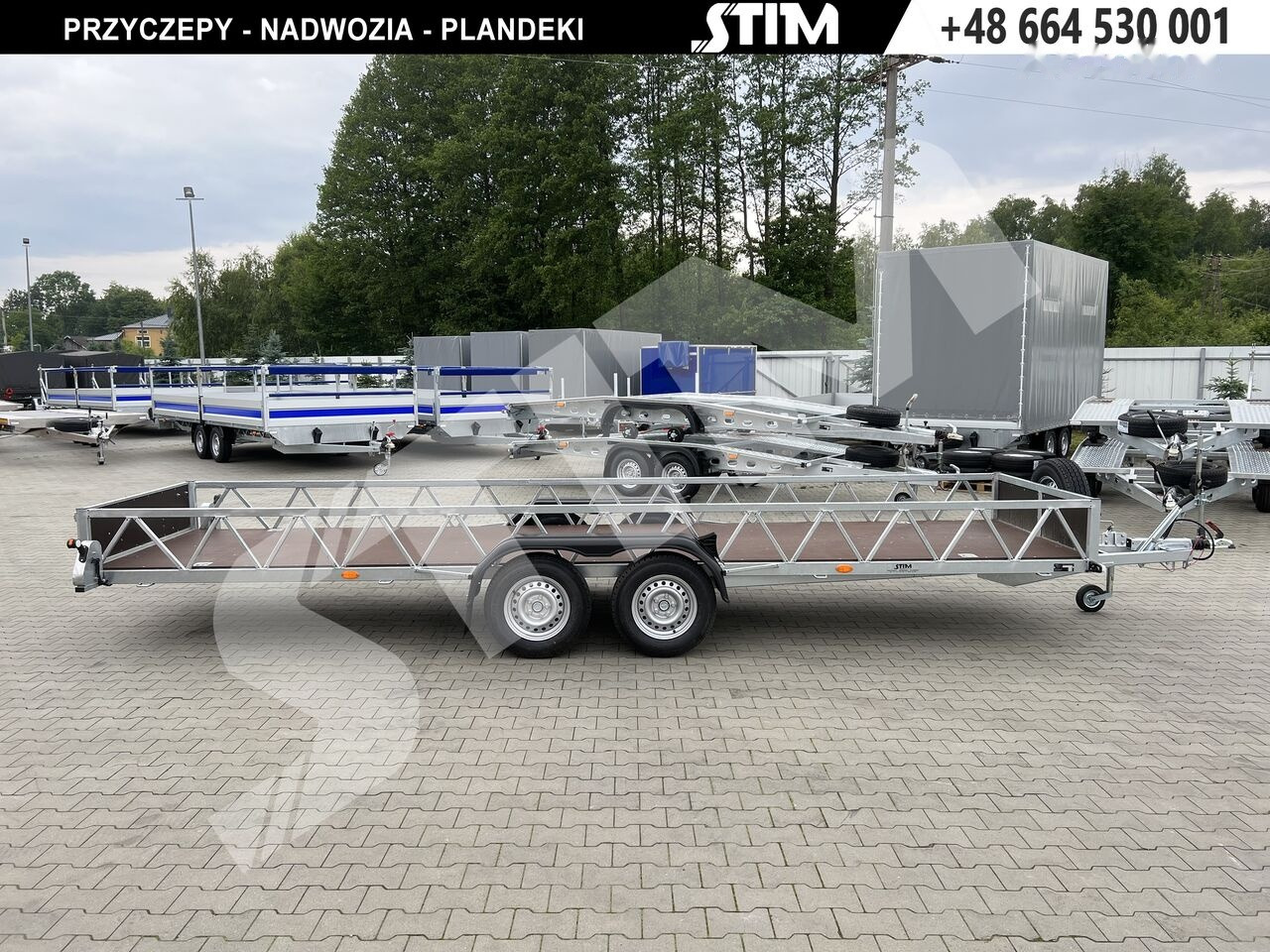 Stim S22-27/6015DŁ - dłużyca - קרון נגרר צד נופל/ שטוח: תמונה 2 Stim S22-27/6015DŁ - dłużyca - קרון נגרר צד נופל/ שטוח: תמונה 2
