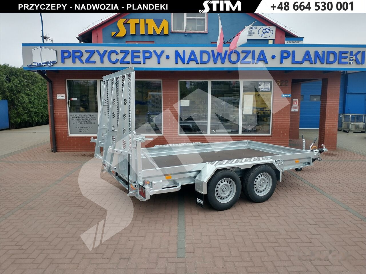 Stim S22/KP-KN/35-35RP - קרון נגרר לצמחים: תמונה 3 Stim S22/KP-KN/35-35RP - קרון נגרר לצמחים: תמונה 3
