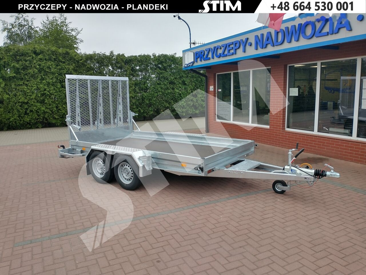 Stim S22/KP-KN/35-35RP - קרון נגרר לצמחים: תמונה 2 Stim S22/KP-KN/35-35RP - קרון נגרר לצמחים: תמונה 2