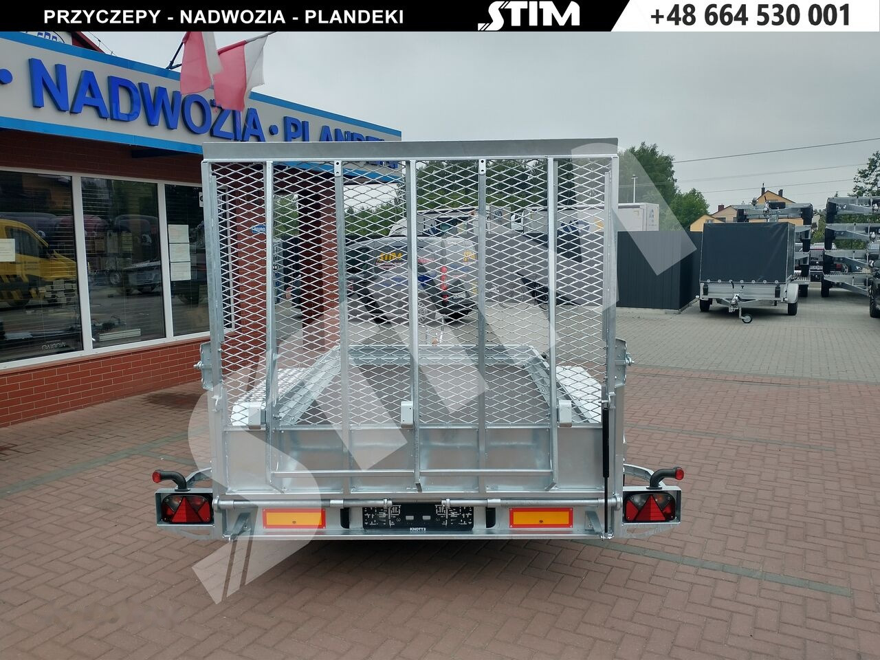 Stim S22/KP-KN/35-35RP - קרון נגרר לצמחים: תמונה 5 Stim S22/KP-KN/35-35RP - קרון נגרר לצמחים: תמונה 5