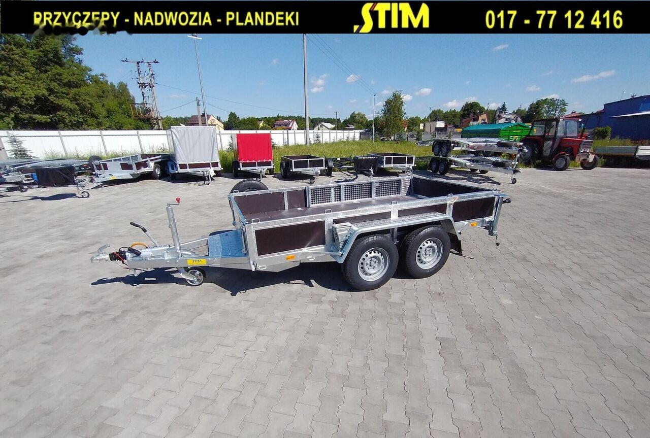 Stim S22, przyczepa do przewozu sprzętu budowlanego - קרון נגרר לצמחים: תמונה 1 Stim S22, przyczepa do przewozu sprzętu budowlanego - קרון נגרר לצמחים: תמונה 1