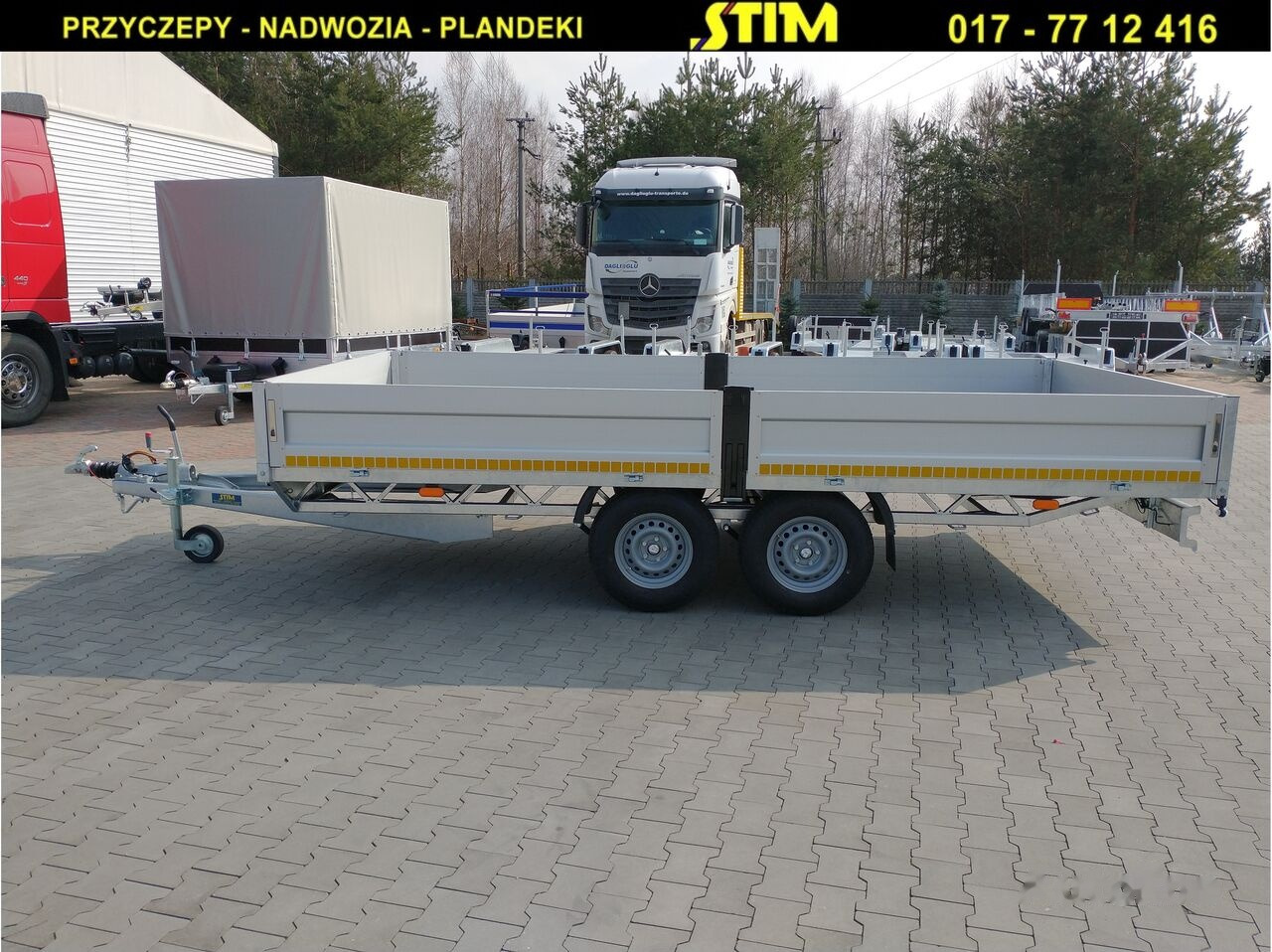 Stim S22 - קרון נגרר צד נופל/ שטוח: תמונה 5 Stim S22 - קרון נגרר צד נופל/ שטוח: תמונה 5