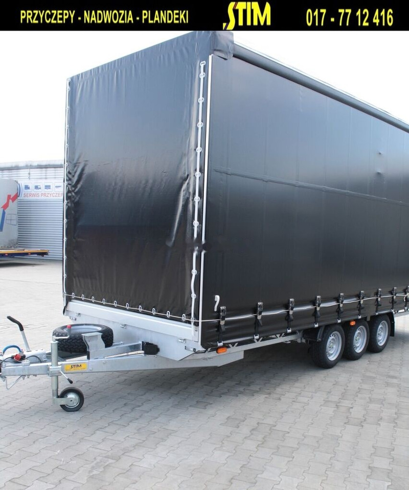 Stim S22 - קרון נגרר עם וילונות צד: תמונה 1 Stim S22 - קרון נגרר עם וילונות צד: תמונה 1